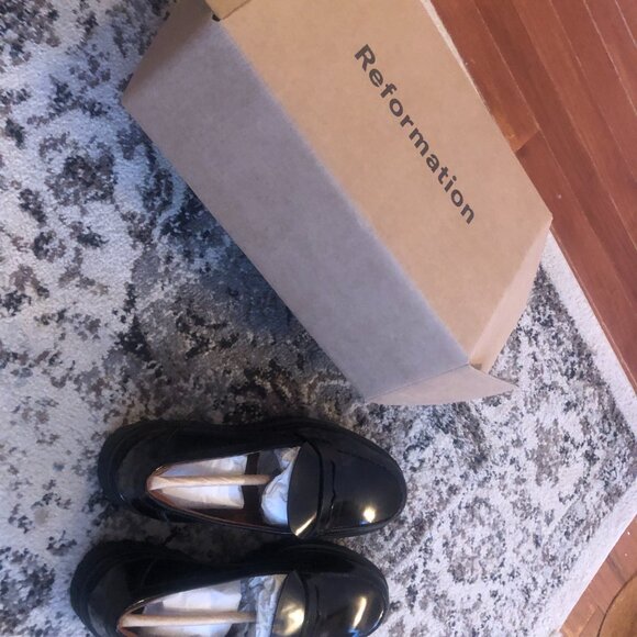 Reformation Agathea Chunky Loafer Size 8.5 - Picture 4 of 4